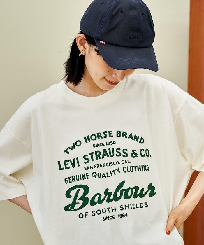 Levi's × Barbour 圖案印花T恤
