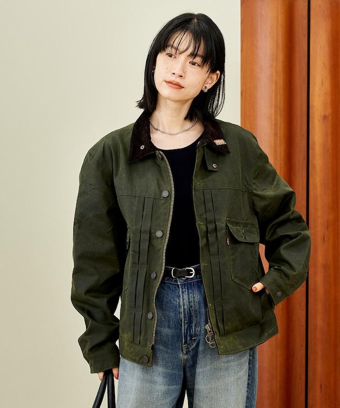 Levi's × Barbour 二型蠟染夾克