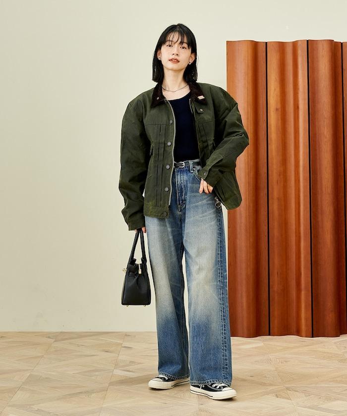 Levi's × Barbour 二型蠟染夾克