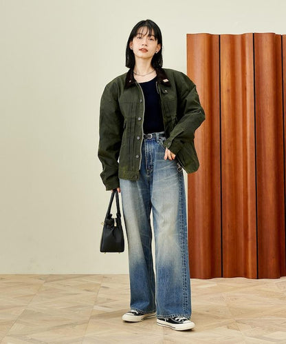 Levi's × Barbour 二型蠟染夾克