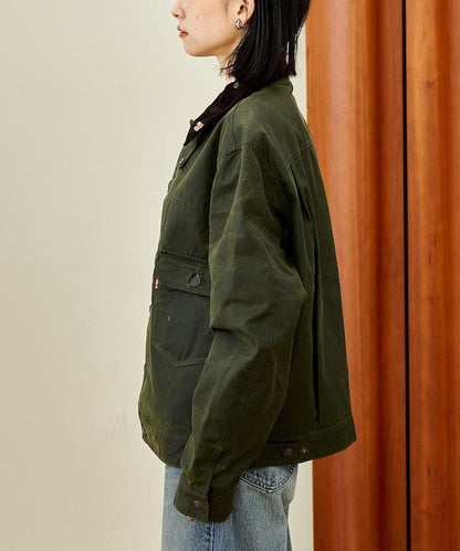 Levi's × Barbour 二型蠟染夾克