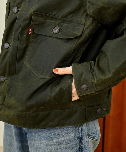 Levi's × Barbour 二型蠟染夾克