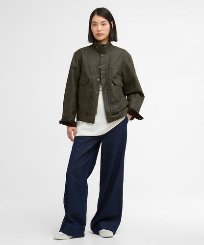 Levi's × Barbour 二型蠟染夾克