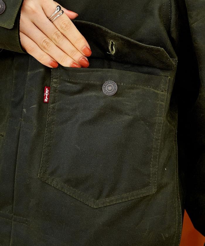 Levi's × Barbour 二型蠟染夾克