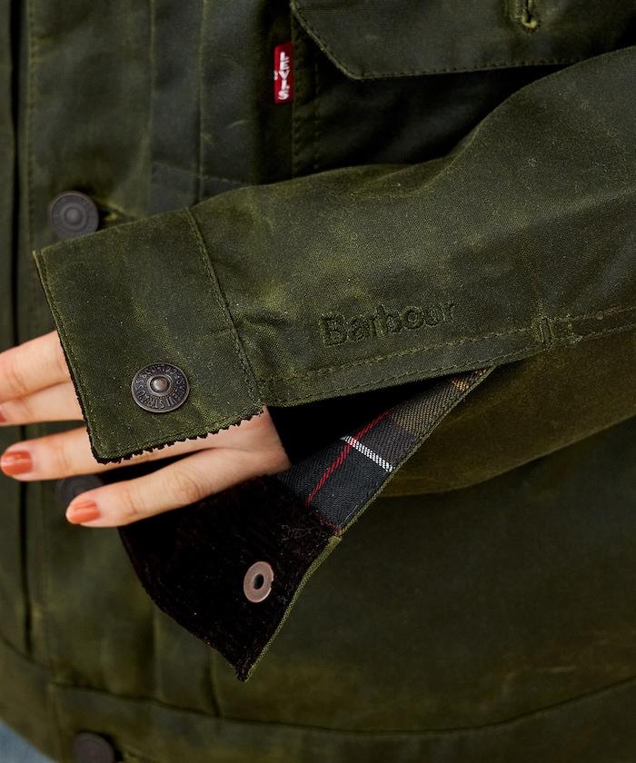 Levi's × Barbour 二型蠟染夾克