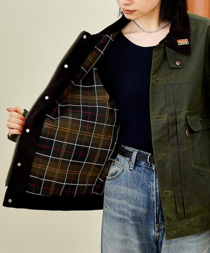 Levi's × Barbour 二型蠟染夾克