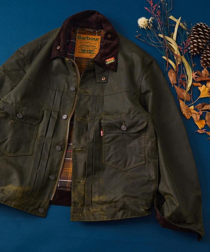 Levi's × Barbour 二型蠟染夾克