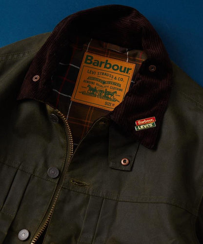 Levi's × Barbour 二型蠟染夾克