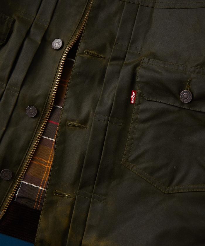 Levi's × Barbour 二型蠟染夾克