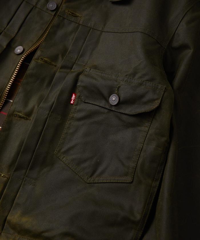 Levi's × Barbour 二型蠟染夾克