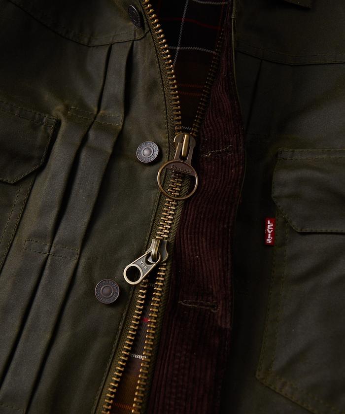 Levi's × Barbour 二型蠟染夾克