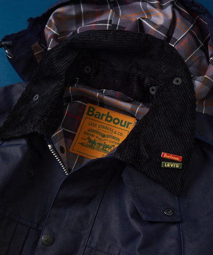 Levi's × Barbour 寬鬆版型Bedale蠟質夾克