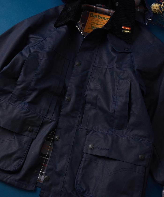 Levi's × Barbour 寬鬆版型Bedale蠟質夾克