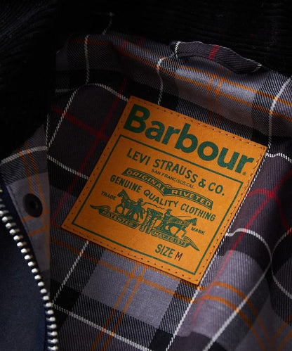 Levi's × Barbour 寬鬆版型Bedale蠟質夾克