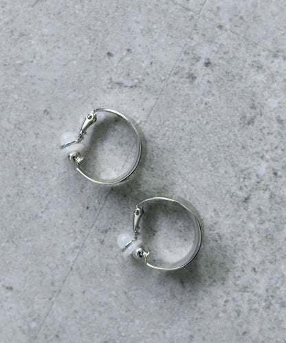 金屬圓環耳環