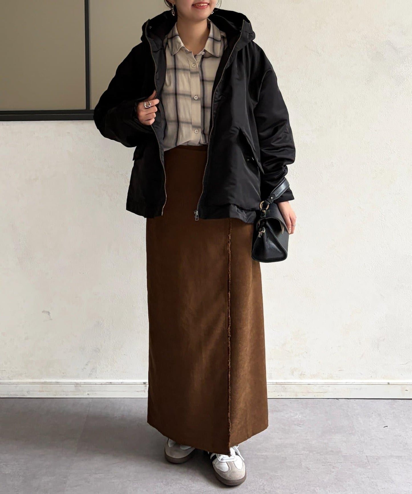 尼龍中棉連帽MA-1夾克