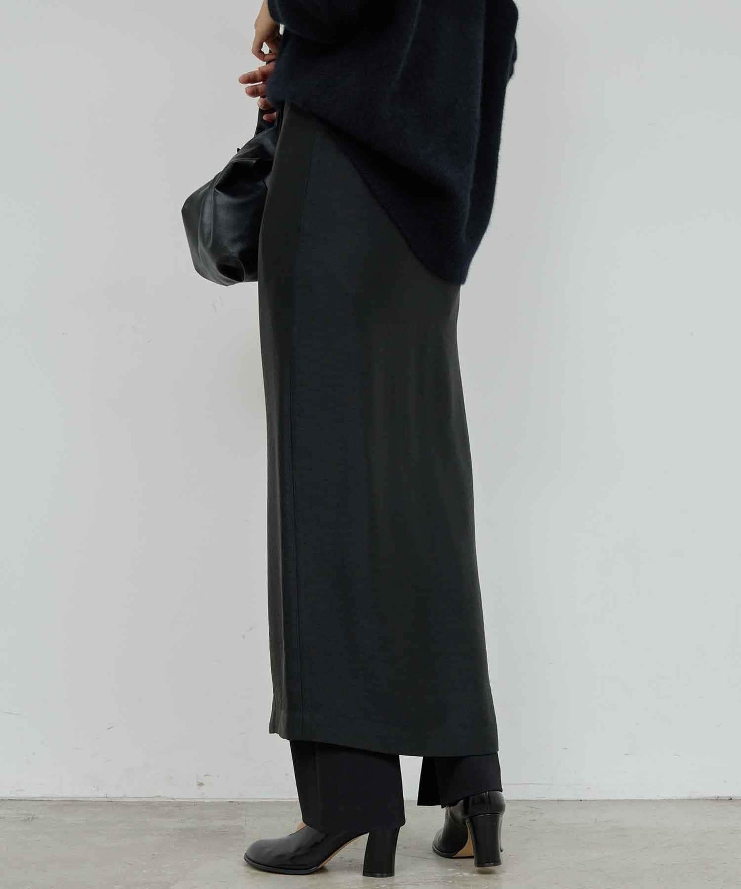 醋酸斜紋半身裙