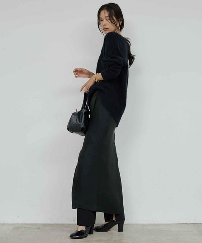 醋酸斜紋半身裙