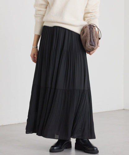 【優雅感】層疊百褶裙