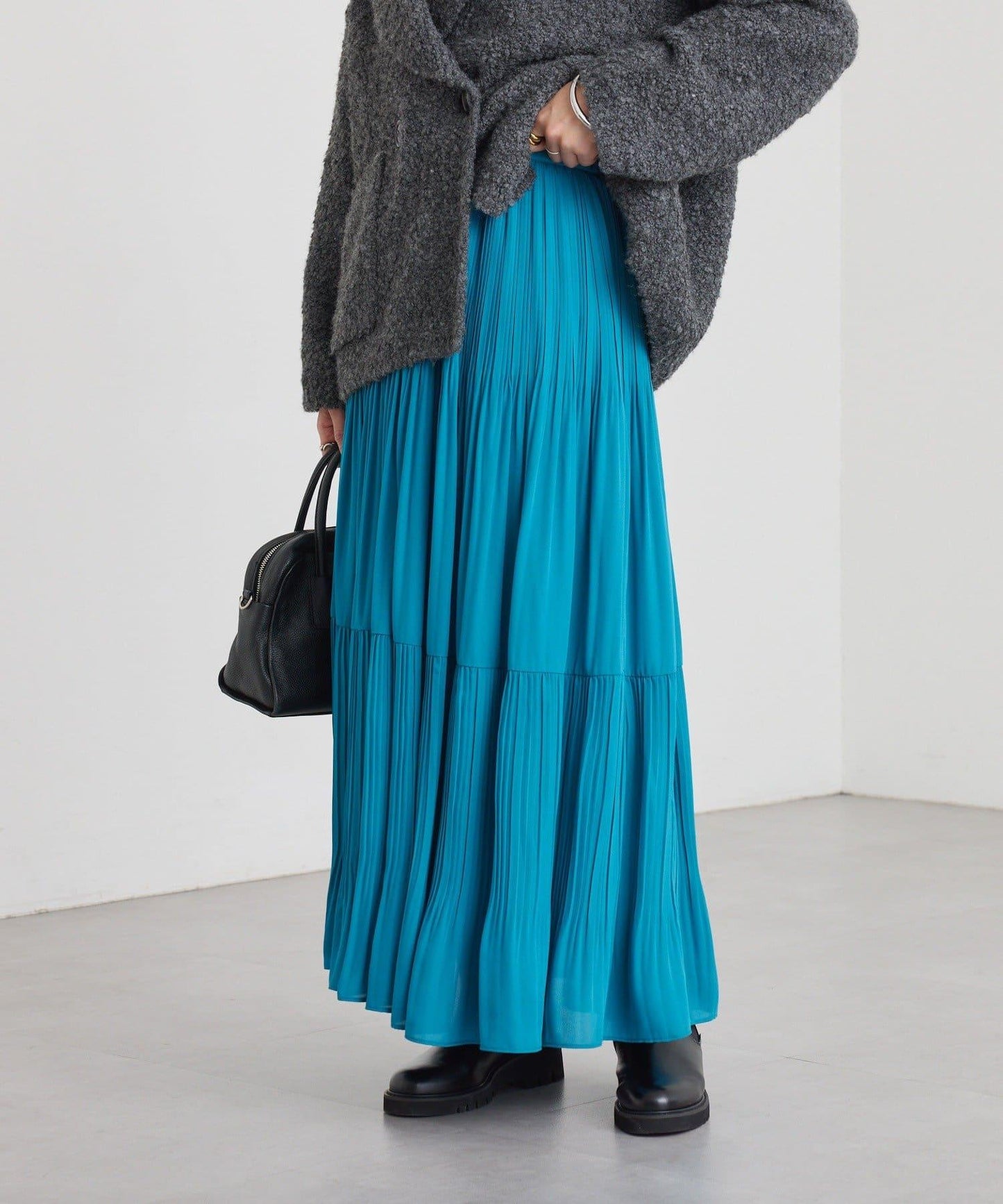 【優雅感】層疊百褶裙