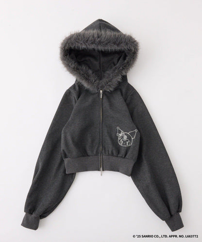 【My Melody/《庫洛米》聯名】毛絨連帽衛衣