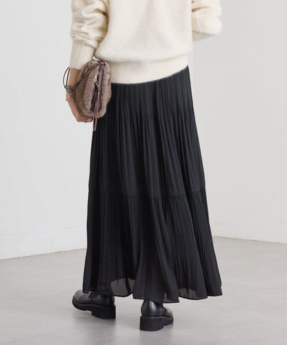 【優雅感】層疊百褶裙