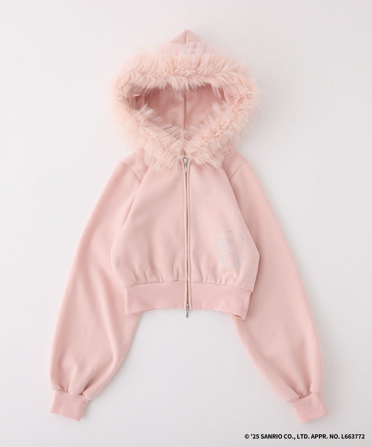 【My Melody/《庫洛米》聯名】毛絨連帽衛衣