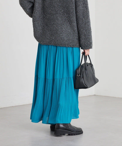 【優雅感】層疊百褶裙