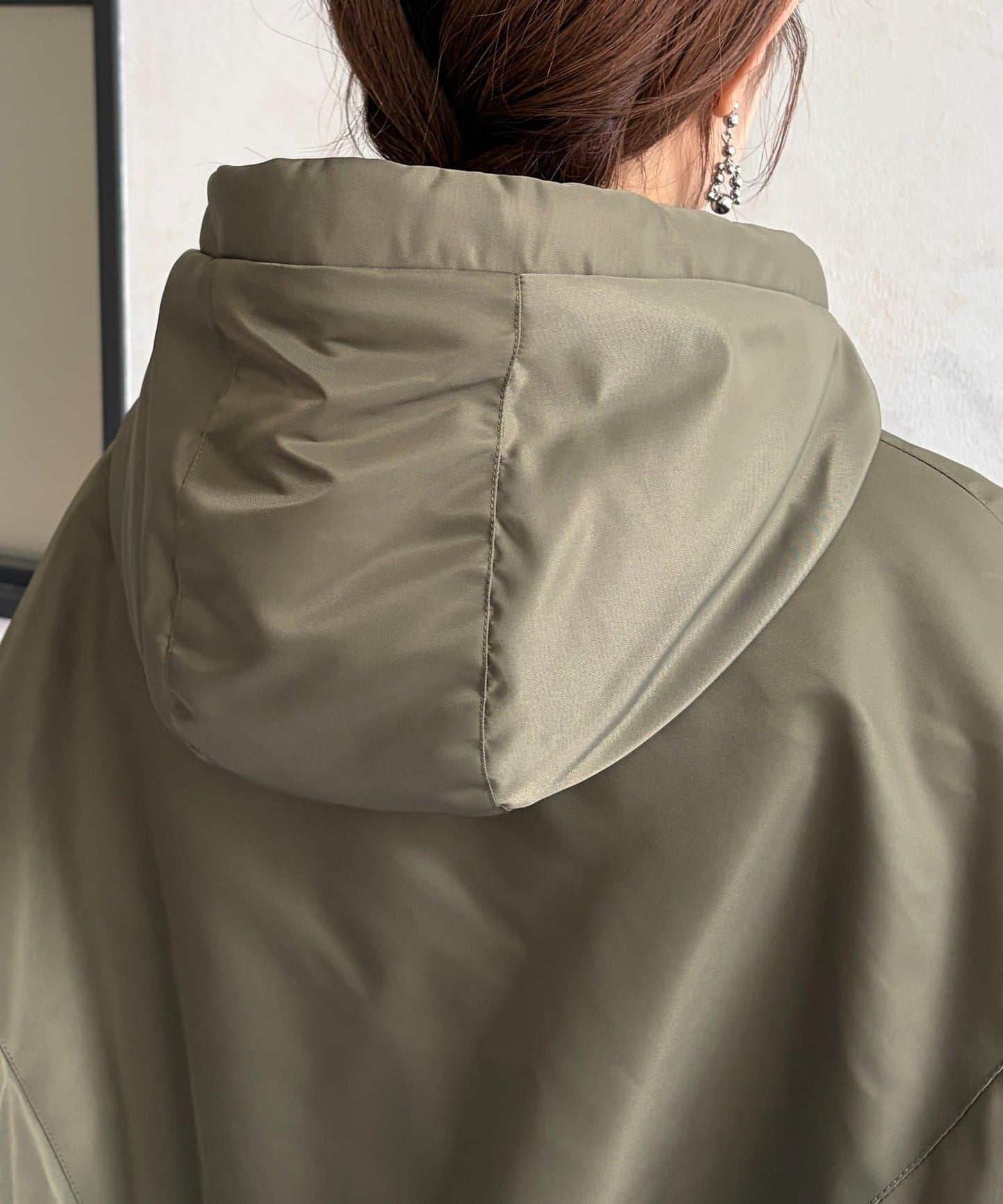 尼龍中棉連帽MA-1夾克