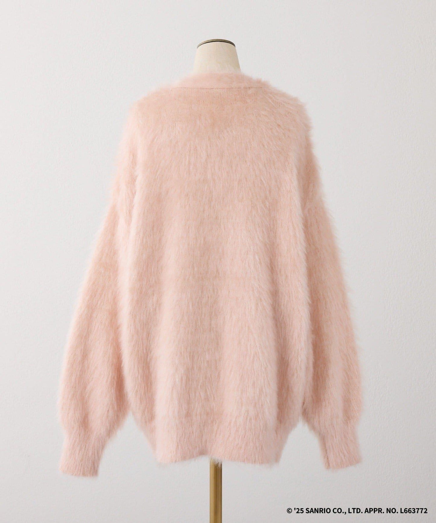 【My Melody/《庫洛米》聯名】羽毛開衫