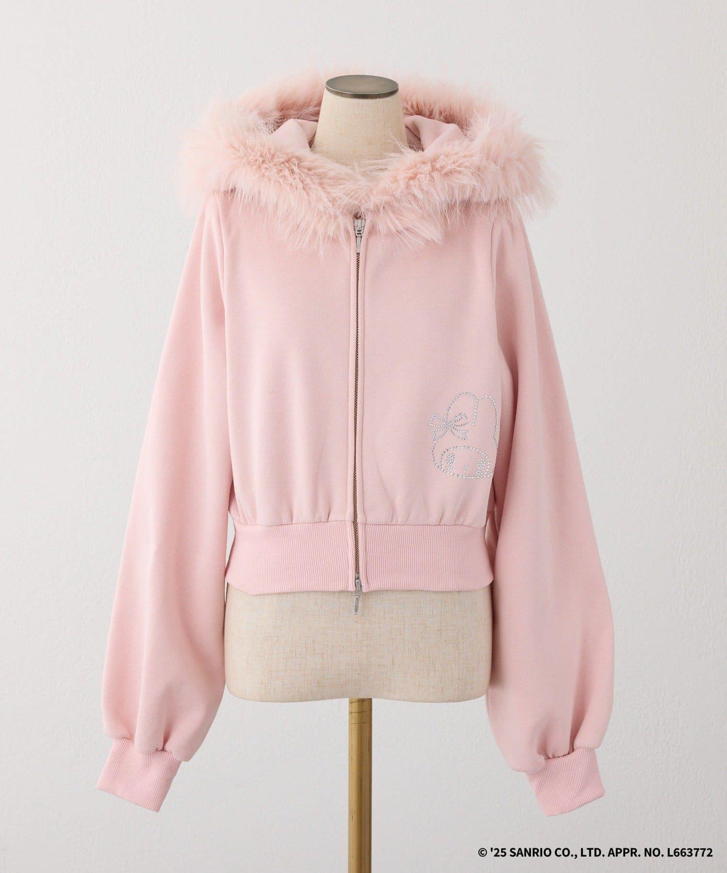 【My Melody/《庫洛米》聯名】毛絨連帽衛衣