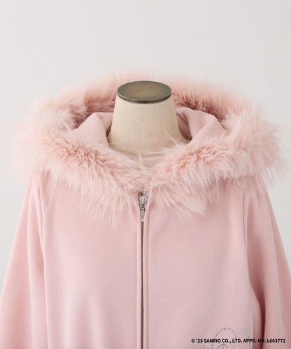 【My Melody/《庫洛米》聯名】毛絨連帽衛衣