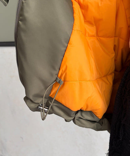 尼龍中棉連帽MA-1夾克