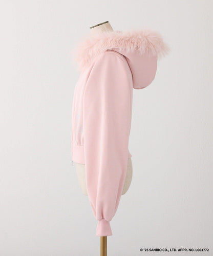 【My Melody/《庫洛米》聯名】毛絨連帽衛衣