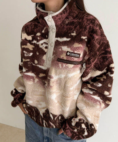 【columbia/コロンビア】Helvetia II印花抓絨衣