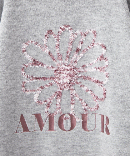 花卉提花針織衫