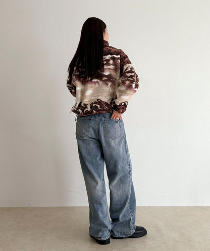 【columbia/コロンビア】Helvetia II印花抓絨衣