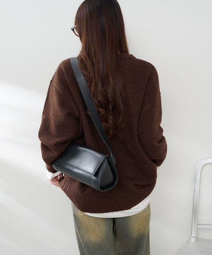 花卉提花針織衫