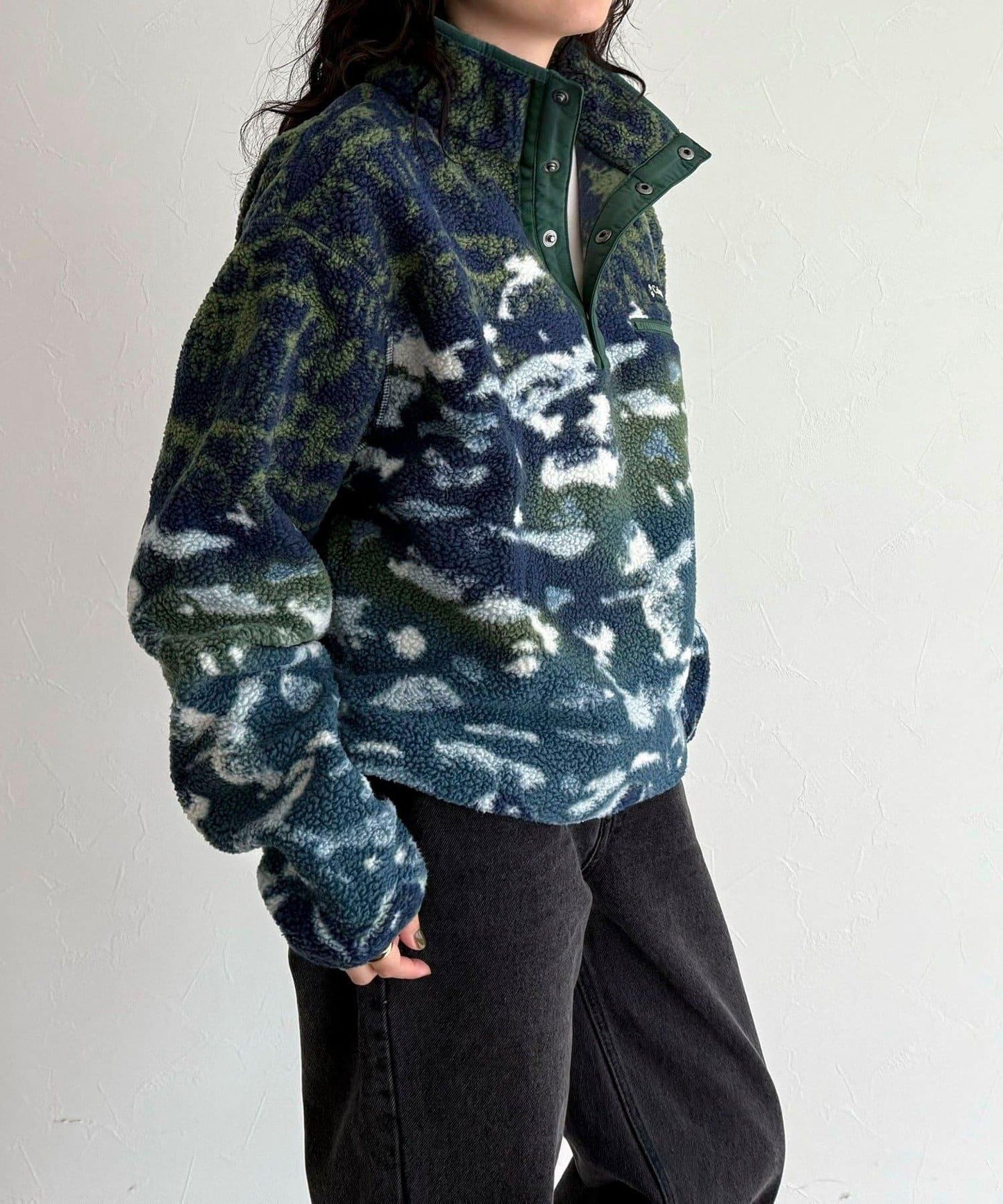 【columbia/コロンビア】Helvetia II印花抓絨衣