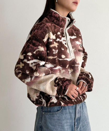 【columbia/コロンビア】Helvetia II印花抓絨衣