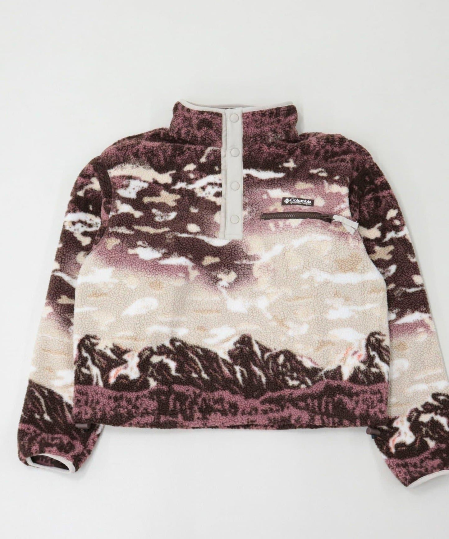 【columbia/コロンビア】Helvetia II印花抓絨衣