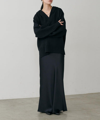 連帽針織套頭衫