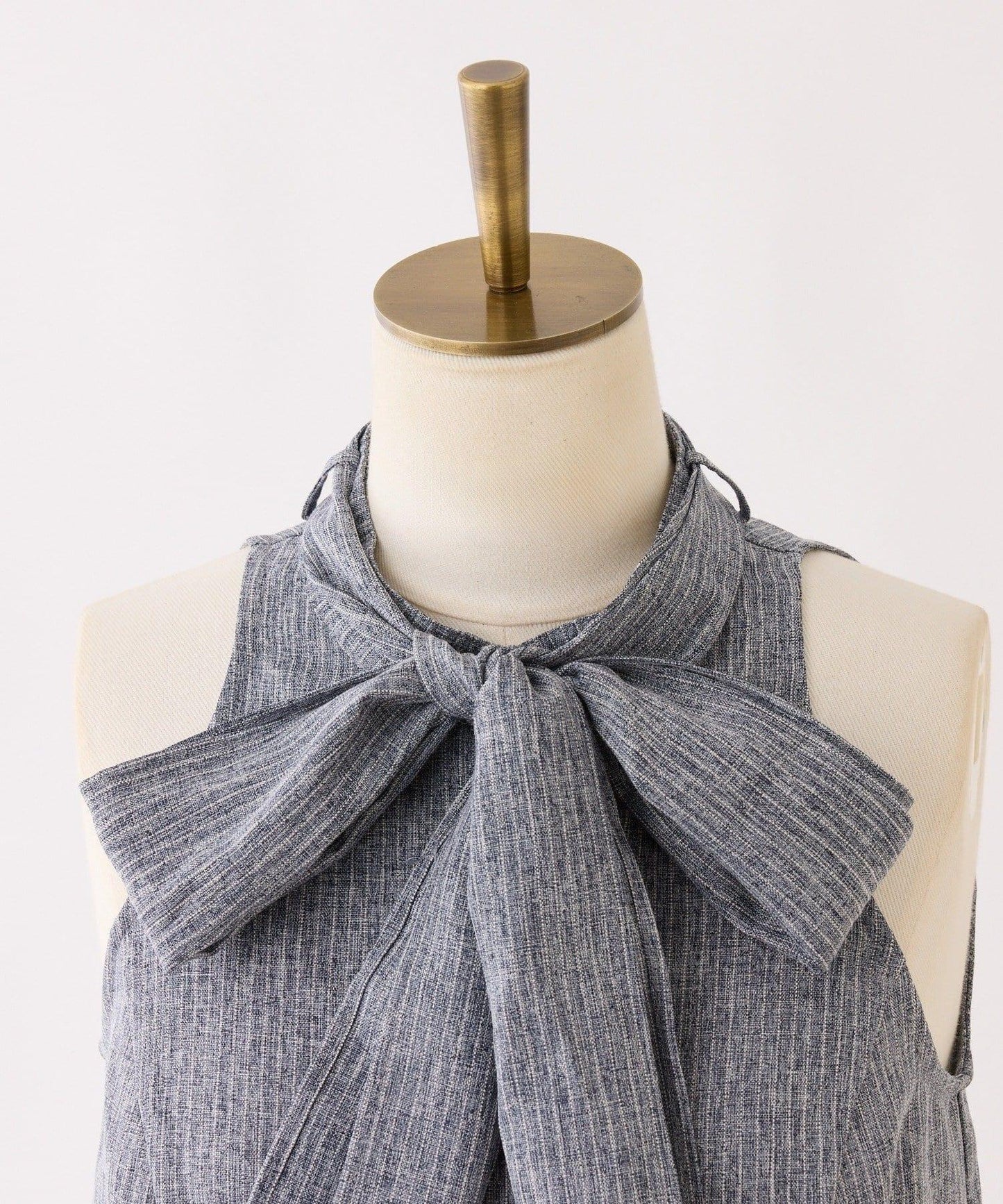 【one after another】美式無袖蝴蝶結襯衫