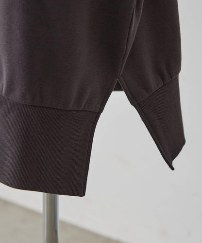 【NUNIFE】開叉加絨衛衣