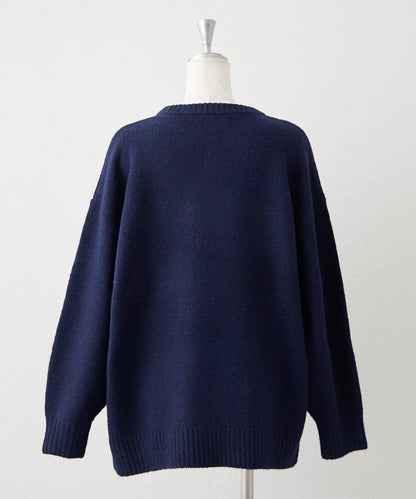 花卉提花針織衫