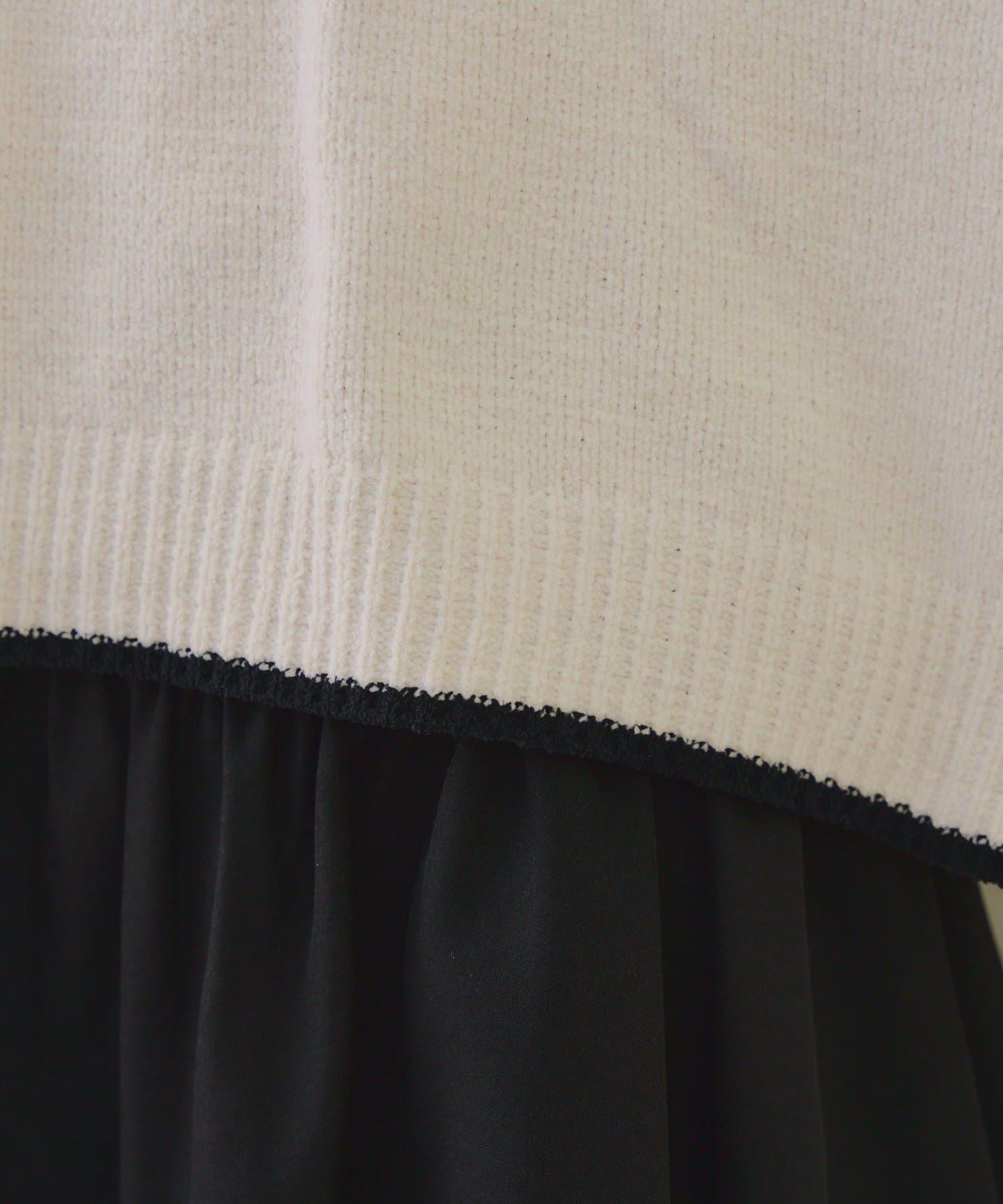 拼色條紋標誌針織衫