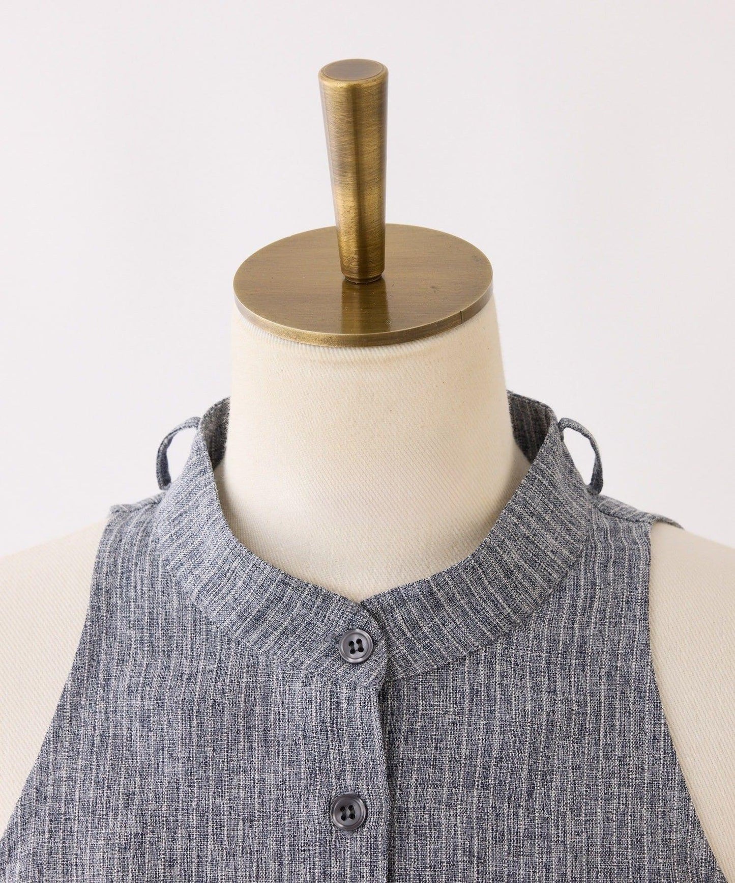 【one after another】美式無袖蝴蝶結襯衫