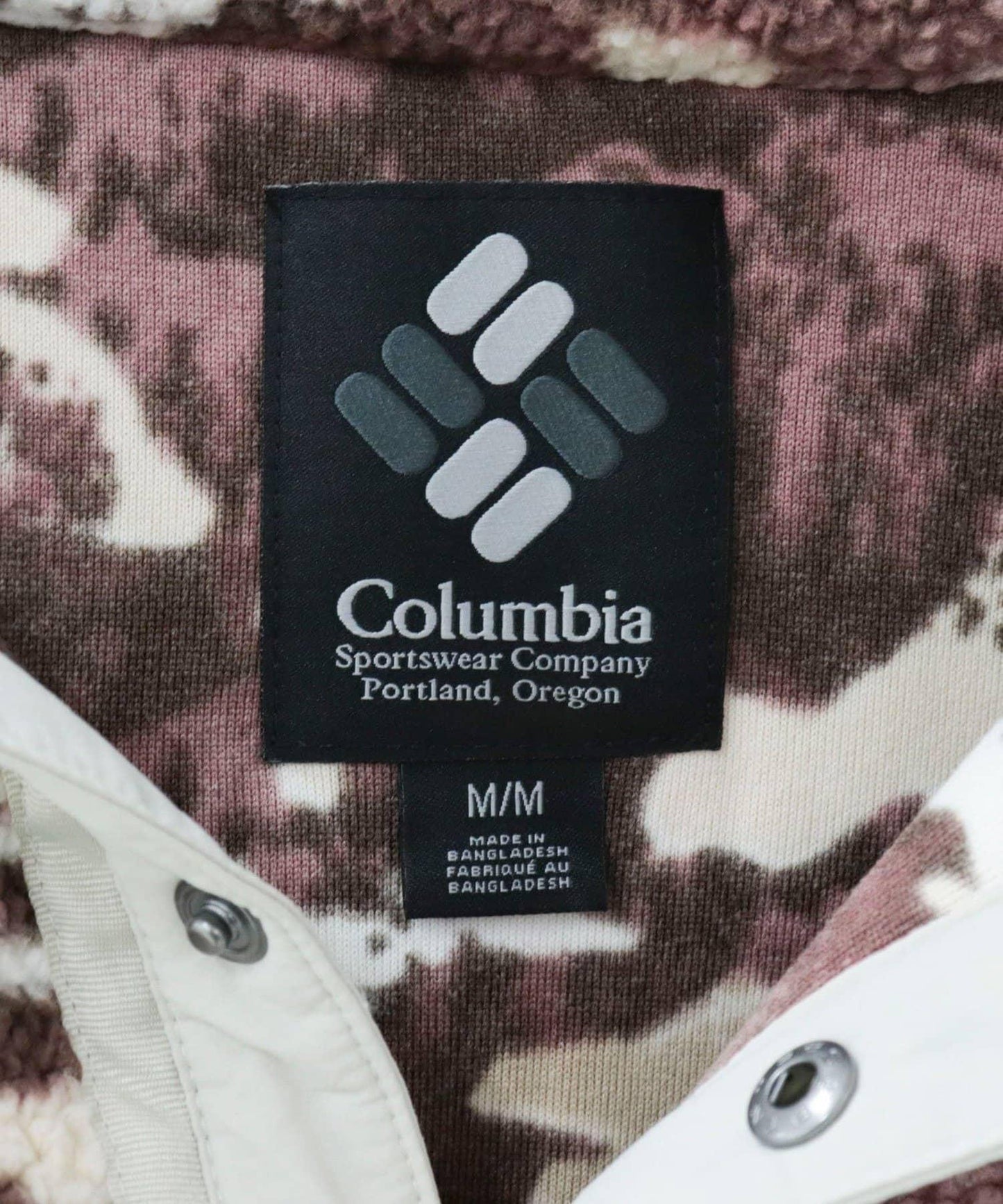 【columbia/コロンビア】Helvetia II印花抓絨衣