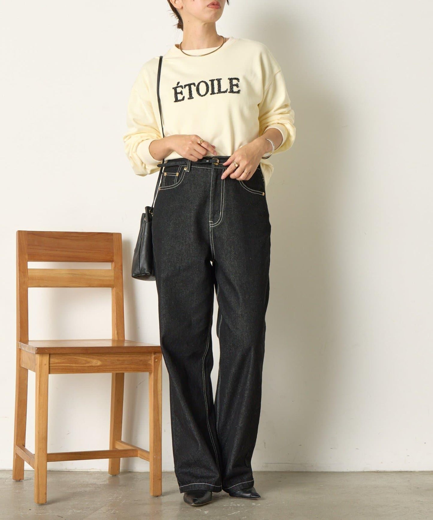 亮片標誌內襯衛衣