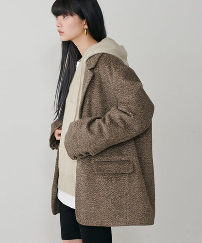 連帽針織套頭衫